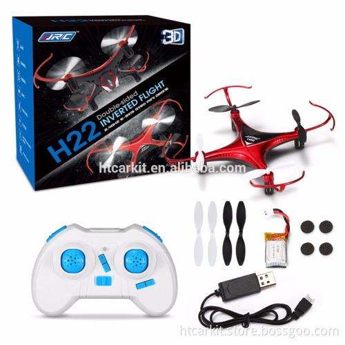 2017 Mini Remote Control Helicopter Drones JJRC H22 2.4G 4CH 6-Axis Gyro RC Quadcopter Drone Double-sided Inverted Flight